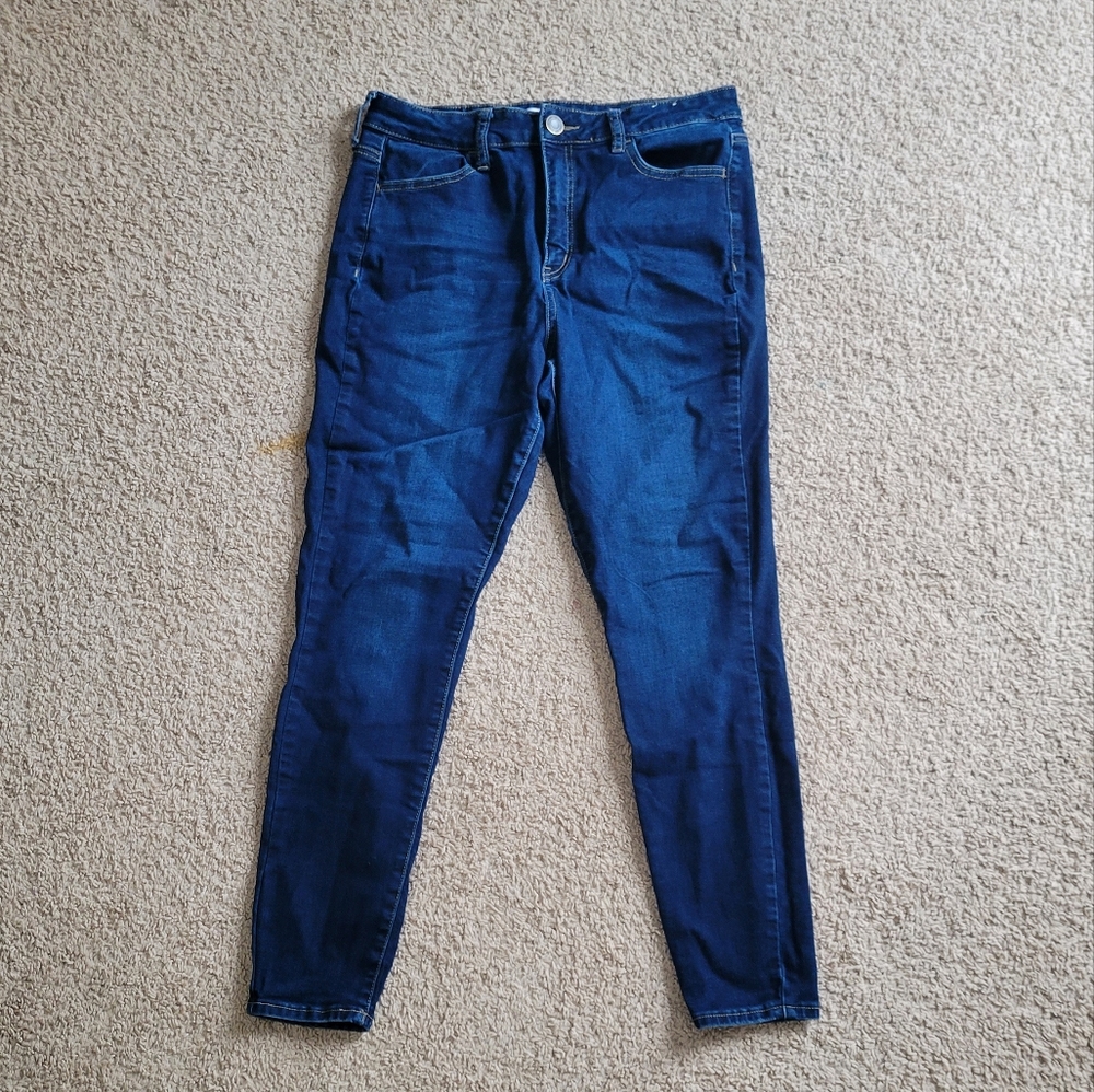 Women's SO High Rise Ultimate Jegging 13/31W Dark Wash